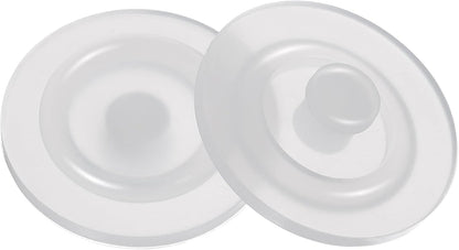 Zerodeko 2pcs Water Cup Leak Stopper Silicone Spill Stopper Set Leakproof Bottles Accessory for Belly Bottle Tumbler Leak Stopper Child Feeding Bottle Pot Belly Cup