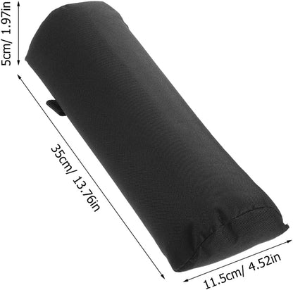 Foldable Armrest Pad for Outdoor Chairs 13.78X4.53 Inches Recliner Elbow Cushion Replacement for Camping Beach Balcony Chairs Comfortable Armrest Pads Set of 2