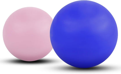 WOVTE Massage Lacrosse Ball Therapy for Sore Muscles Myofascial Release | Shoulders, Neck, Back, Foot, Body, Deep Tissue, Trigger Point, Muscle Knots, Yoga