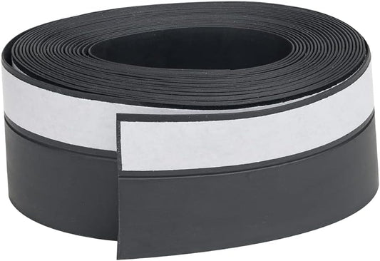 Door Weatherstrip Strong Adhesive Door Bottom Seal Black Rubber Strip 16.4 Feet Length Weather Stripping Bottom Seal Strip Door Winddow Sweep Weather Stripping Draft Stopper