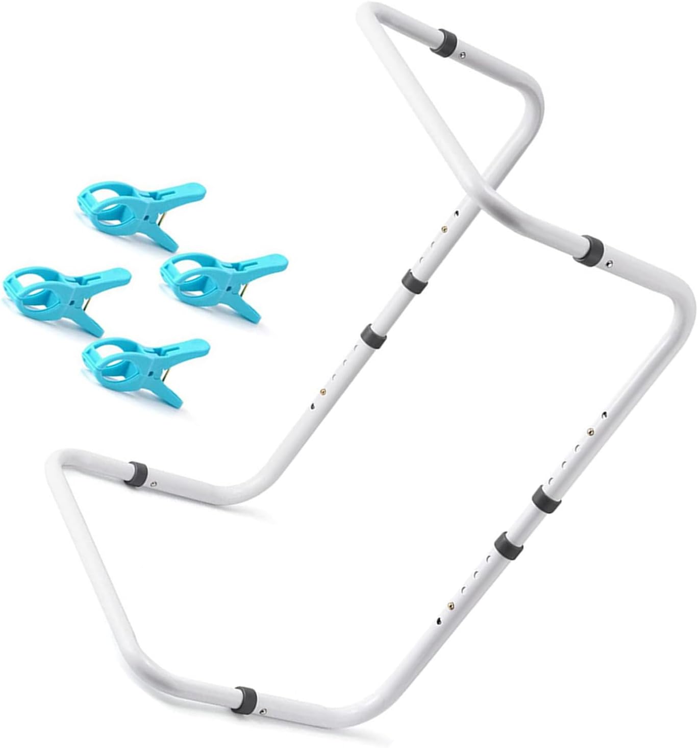 Adjustable Bed Sheet Raiser Blanket Lifter Metal Blanket Frame for Foot Pressure Relief & Post Procedure Comfort