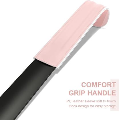 16.5 Inch Long Handle Shoe Horn for Seniors Men Women Kids, Metal Shoe Horns for Boots