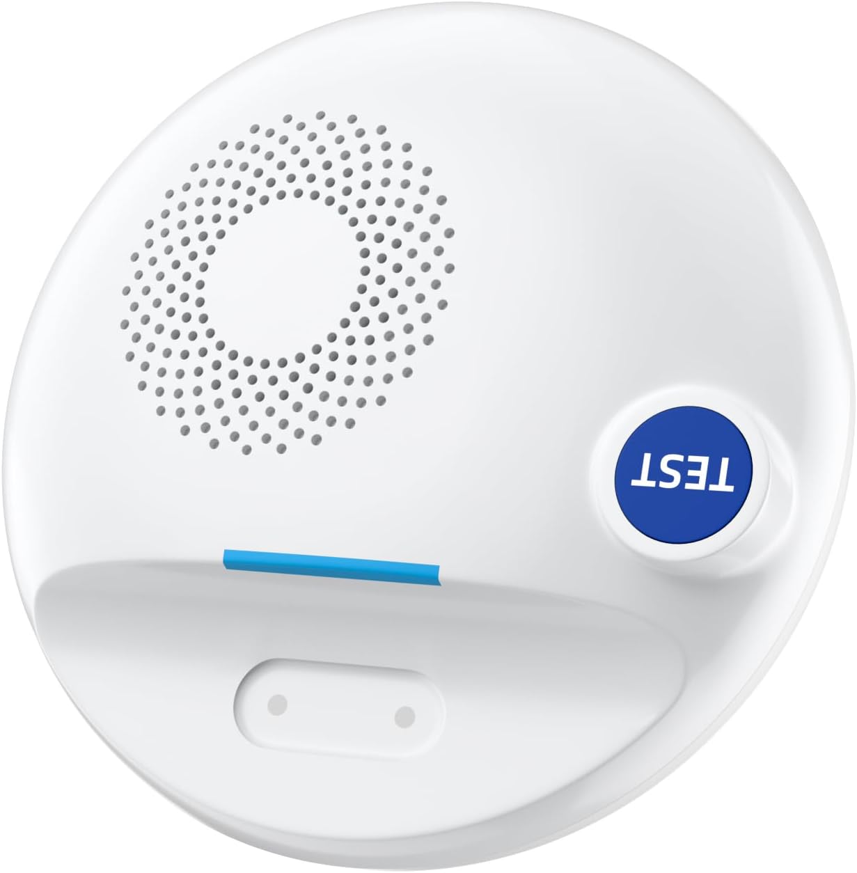 PILSAMAS Wireless Water Leak Detector, Loud Siren Water Sensor Alarm, IP67 | Top and bottom dual metal probes, Rustproof ABS plastic, Real-time drip and flood detection, Great for under sink or basement