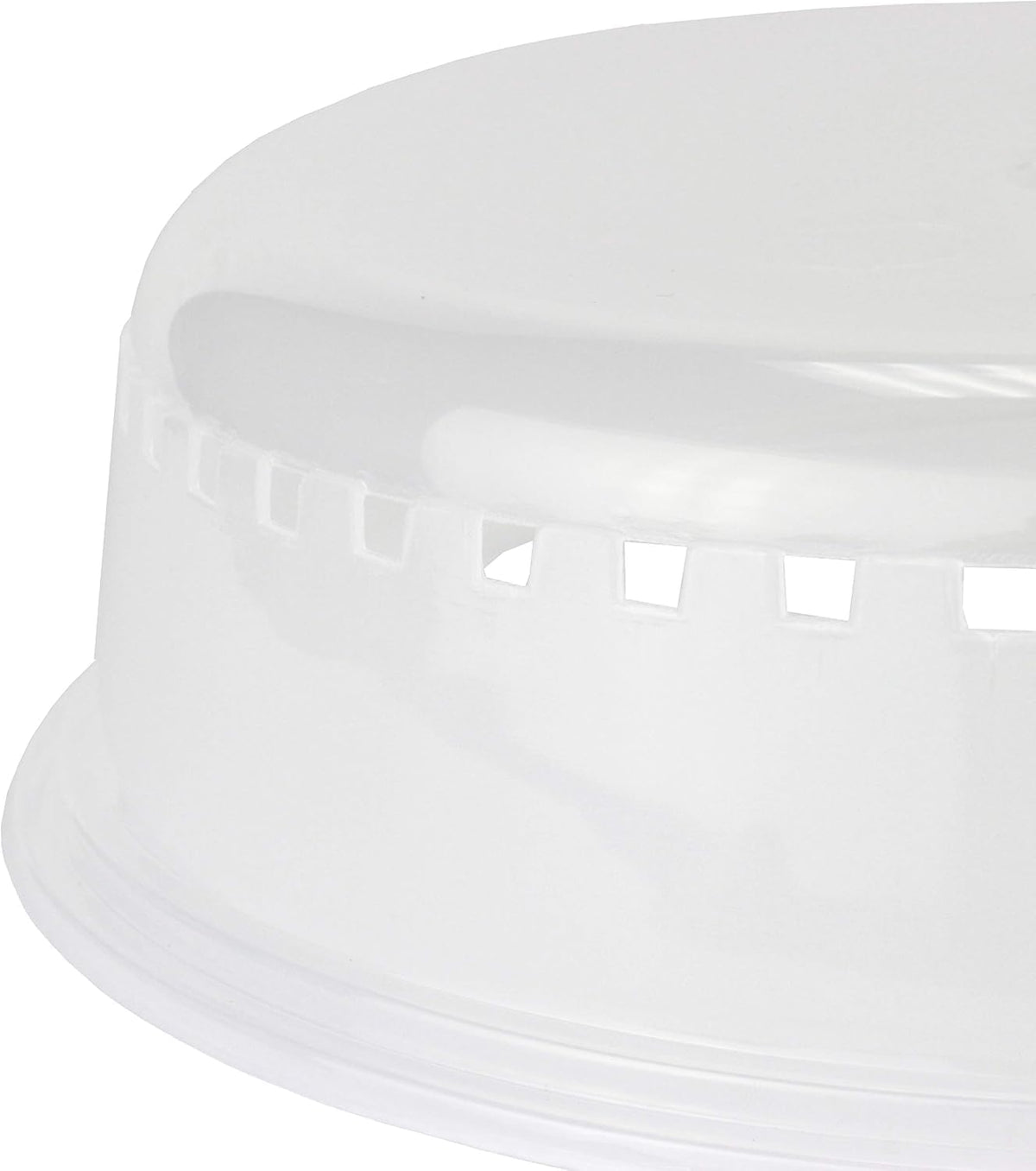 LEAL 2PK Microwave Splatter Cover 10.5” Clear Microwave Food Cover, BPA-Free Dishwasher Safe Microwave Plate Cover with Steam Vents, Reusable Splatter Guard for Kitchen Heating