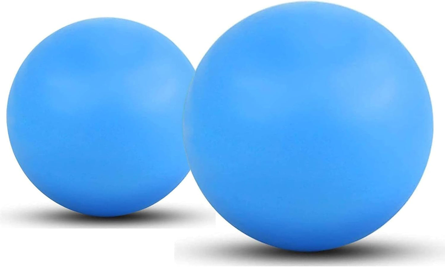 WOVTE Massage Lacrosse Ball Therapy for Sore Muscles Myofascial Release | Shoulders, Neck, Back, Foot, Body, Deep Tissue, Trigger Point, Muscle Knots, Yoga