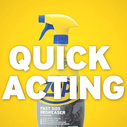 Zep ZU50532 Fast 505 Cleaner and Degreaser 32 Ounces, 32 Fl Oz, clear