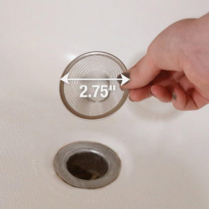 Danco Lavatory Sink Mesh Strainer, 2 in, Stainless Steel (88820)