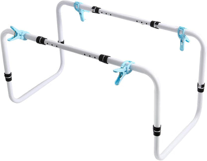 Blanket Lifter for Feet, Adjustable Height Blanket Lifters for Foot of Bed, Aluminum Alloy Blanket Lifter for Foot Toes
