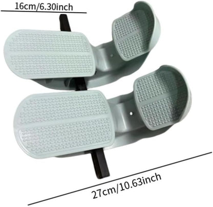 SM SunniMix 2 Pieces Foot Rocker Stretcher Calf Stretching Board Ankle Tool Pedal Featuring Nonslip pp Structure for Enhanced Comfort Suitable for Gift Giving, Blue