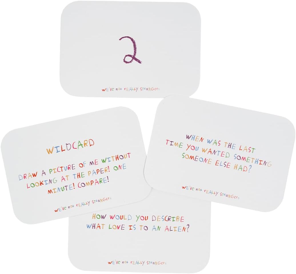 WE'RE NOT REALLY STRANGERS Self-Love Edition Card Game for Teens and Adults | 150 Cards, Journey to Self-Discovery and Empowerment for Singles & Couples, for Memorable Game Nights, Ages 15+, 1-2 Players