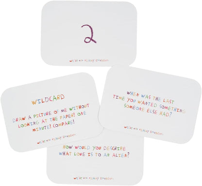 WE'RE NOT REALLY STRANGERS Self-Love Edition Card Game for Teens and Adults | 150 Cards, Journey to Self-Discovery and Empowerment for Singles & Couples, for Memorable Game Nights, Ages 15+, 1-2 Players