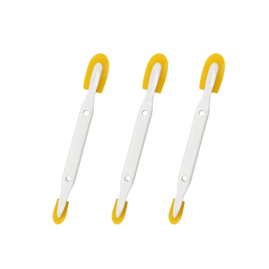 Caulk Caulking Silicone Sealant Finishing Tool (4-Size)- Ideal for DIY, Waterproofing, Grouting. Durable Urethane Rubber Design, Scratch Prevention (Two-Way (S) 3P)