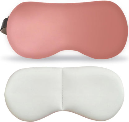 Natural Microwave Heated Eye Mask for Stye Eye Treatment -Moist Heat Warm Compress for Eyes -Premium Silk Eye Mask for Dry Eyes, Sinus, MGD-10 min Heat Therapy -Washable Cover & Adjustable Strap