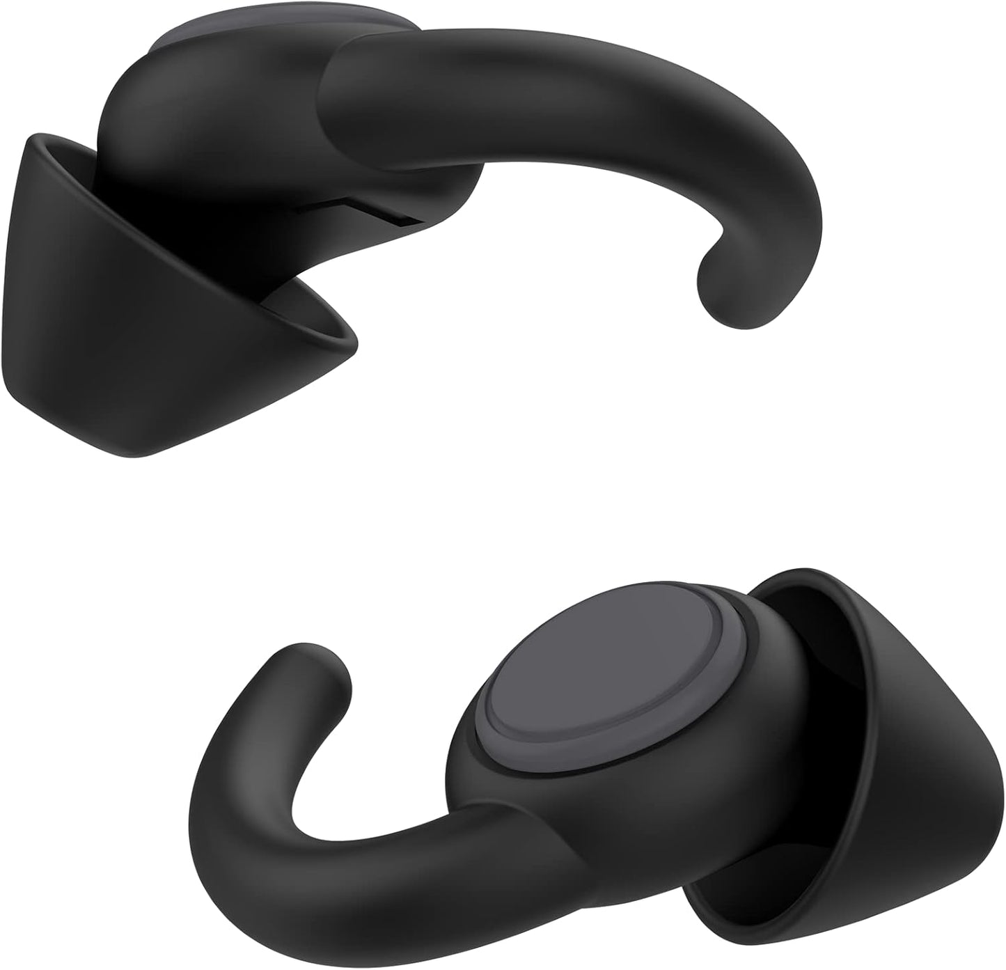 Afflatus Ear Plugs for Sleep and Noise Reduction, Soft & Comfort, 26dB | Snug Ear-Hug Fit, Side Sleep Comfort, Non-In-Ear, 2 Pairs 2 Sizes (S+L), Delicate Giftbox, Washable, Reusable
