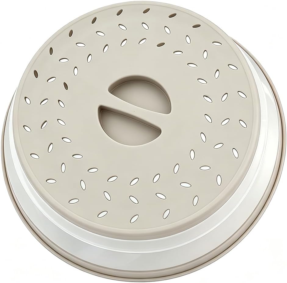 Collapsible Microwave Splatter Cover (12.4 IN,black)