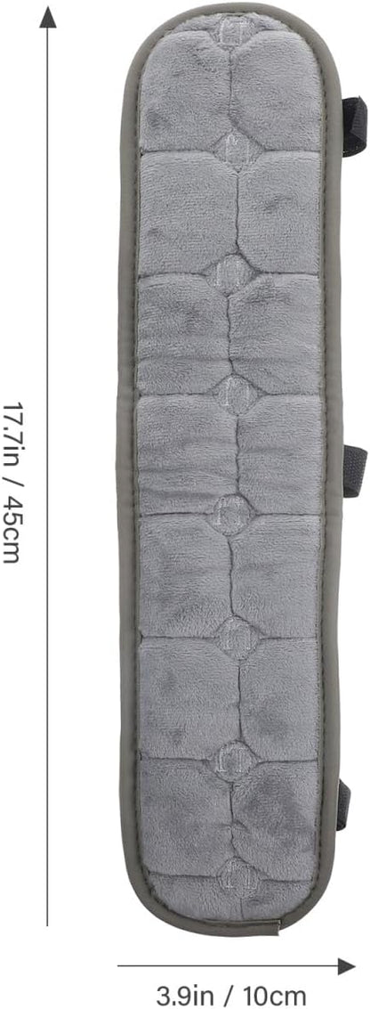 Angoily Office Chair Armrest Covers, 2Pcs Office Removable Arm Rest Covering, Gaming Computer Elastic Chair Armrest Desk Comfy Seat Hand Rest Protector for Home and Work Replacement (Grey)
