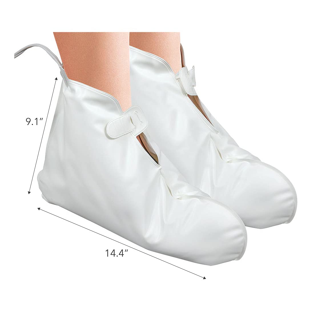 ForPro 1-Pair Heated Booties, Moisturizing | for Spa, Waxing & Salon Services, Disposable Spa Wear, Salon Apparel, Esthetician Supplies, Salon & Spa Essentials