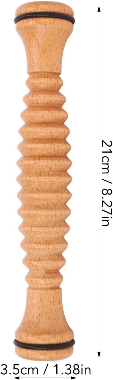 Foot Massage Roller,Wooden Foot Massage Roller, Comfortable Stress Relieving Foot Roller Massage Tool Foot Arch Roller Muscle Relaxing Foot Roller