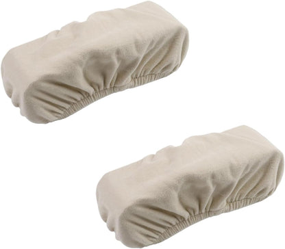 Office Chair Armrest Pads Covers Cushions Slipcovers (Dark Grey)