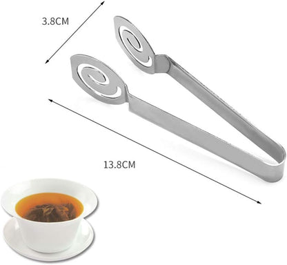 Tea Bag Squeezer, Tea Filters Coffee Bag Tong Clamp Tea Strainers Holder Clip Tea or Sugar for Kitchen Bar Tools