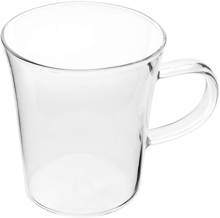 Glass Filtering Tea Maker Teapot with a Warmer and 6 Double-walled Tea Cups Set (Heating base, Standard)
