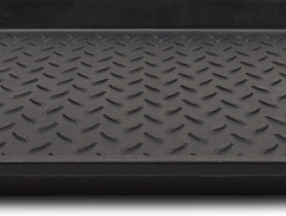 All-Weather Indoor/Outdoor Boot Tray | Weather-Resistant Hard Plastic Shoe Mat with Raised Edge for Entryways, Decks