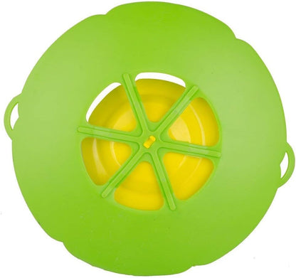 1Pc Silicone Spill Stopper Pot Pan Lid, Multi-Function Kitchen Tool, Boil Over Safeguard