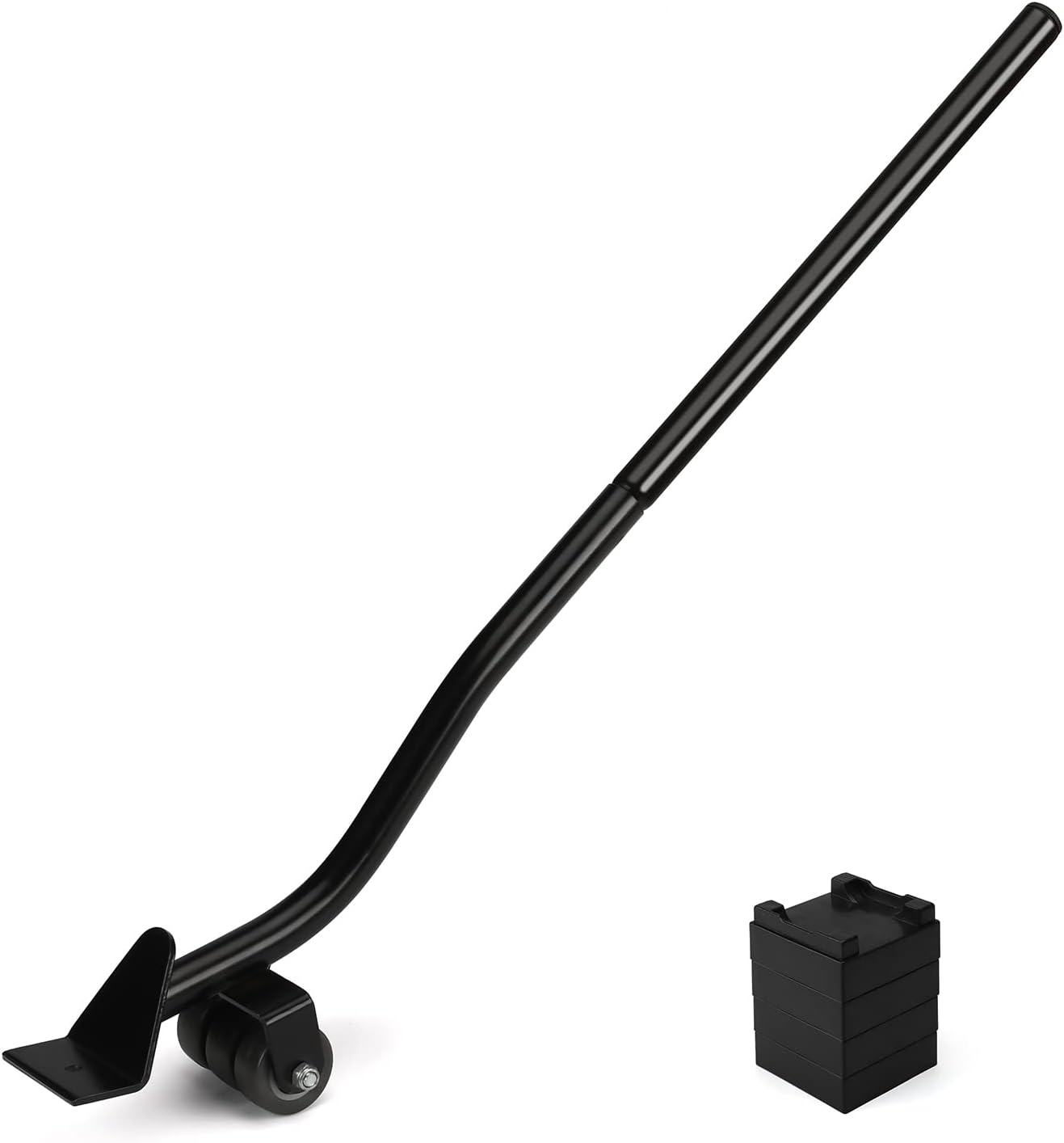 Heavy Duty Furniture Lifter 4 Appliance Roller 163 LBS Load Capacity Wheels + Adjustable Lifting Tool Lever Suitable Easy Safe Moving Sofas Couch Washer Dryer Refrigerator Bed