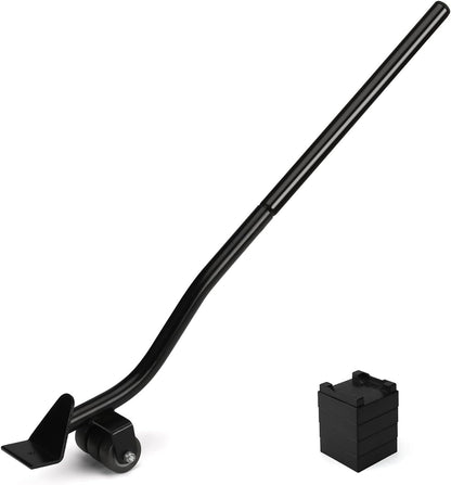Heavy Duty Furniture Lifter 4 Appliance Roller 163 LBS Load Capacity Wheels + Adjustable Lifting Tool Lever Suitable Easy Safe Moving Sofas Couch Washer Dryer Refrigerator Bed