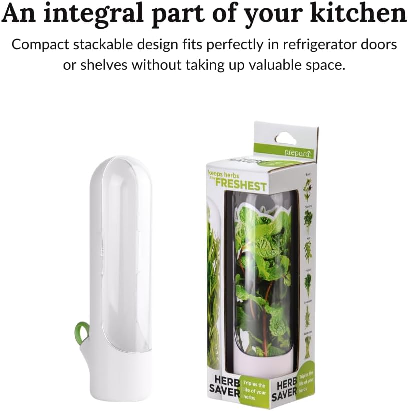 Prepara Mini Herb Saver Mini, White/Green