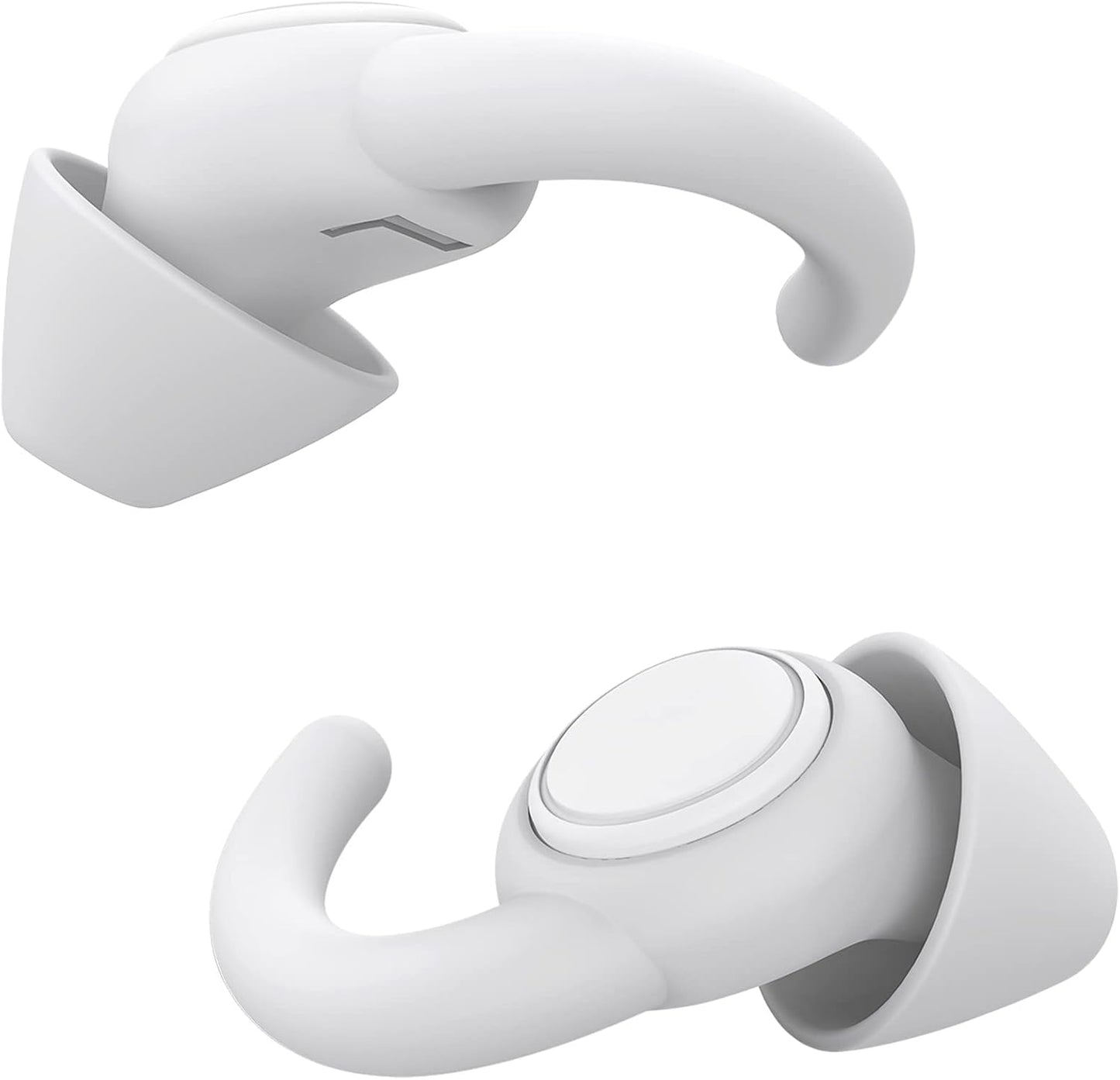 Afflatus Ear Plugs for Sleep and Noise Reduction, Soft & Comfort, 26dB | Snug Ear-Hug Fit, Side Sleep Comfort, Non-In-Ear, 2 Pairs 2 Sizes (S+L), Delicate Giftbox, Washable, Reusable
