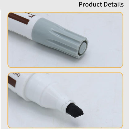 Furniture Pens for Touching Up, Wood Scratch Repair Markers, Professional Repair Tool for Scratches, Wood Floors, Tables (Dark Brown)