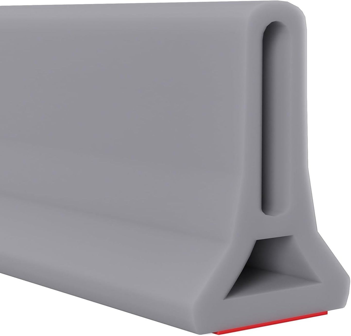 3ft/5ft/6ft/8ft10ft Collapsible Shower Threshold Water Dam Water Barrier for Shower and Water Stopper Keeps Water Inside Water Threshold for Wet and Dry Separation (3ft, Clear)