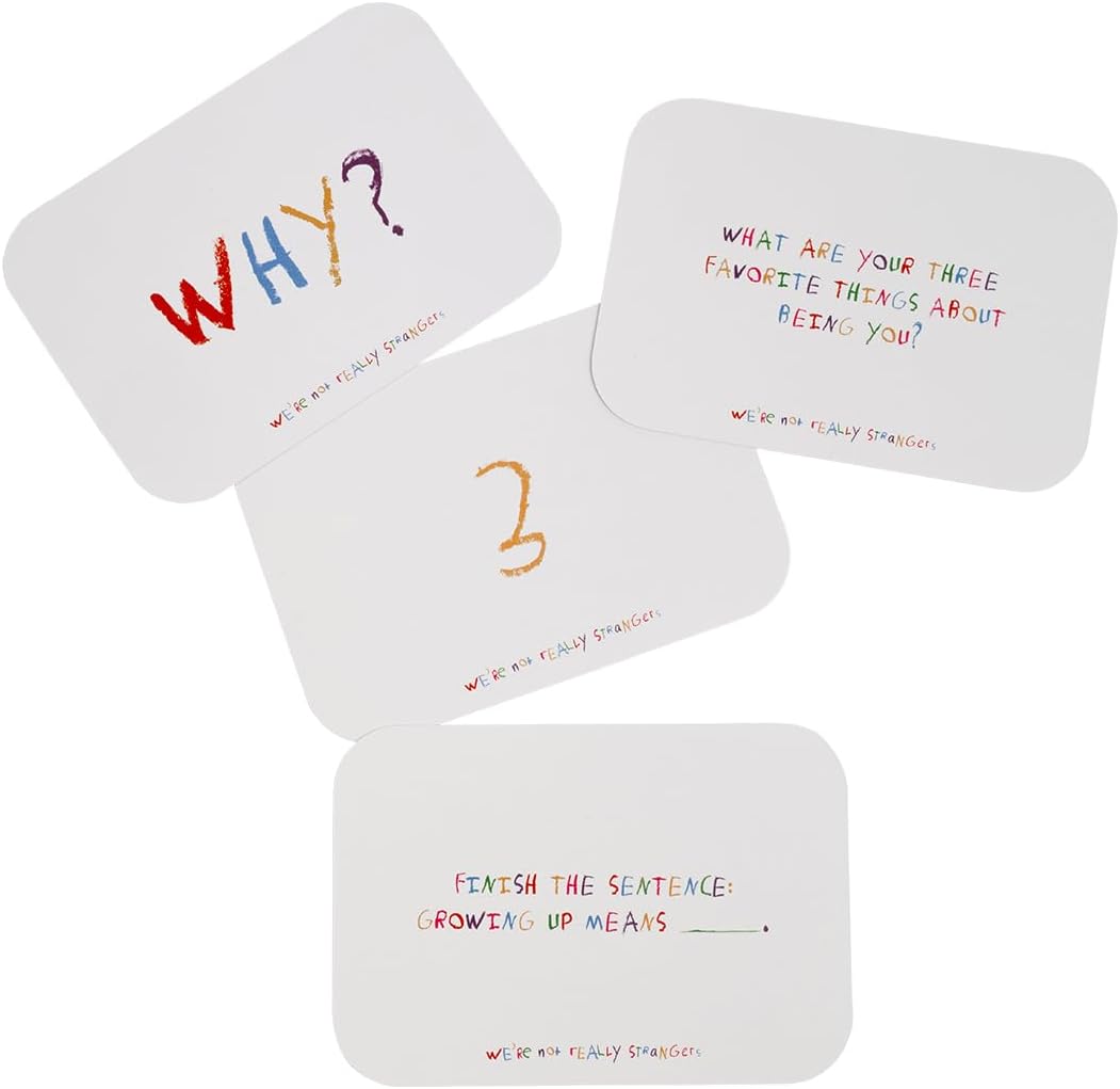 WE'RE NOT REALLY STRANGERS Self-Love Edition Card Game for Teens and Adults | 150 Cards, Journey to Self-Discovery and Empowerment for Singles & Couples, for Memorable Game Nights, Ages 15+, 1-2 Players