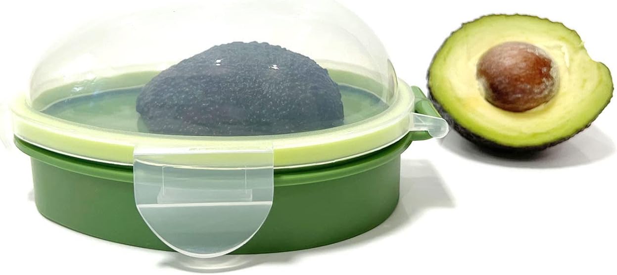 Avocado Keeper Avocado Saver Holder Food Crisper Storage Box Fruit Keeper Avocado Keeper Storage container-Keep Your Avocados Fresh for Days