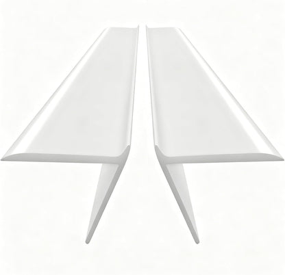Silicone Stove Counter Gap Cover - 25 Inch Gap Filler 2 Pack Black | Long gap filler seals spills between kitchen appliances Stovetop oven countertop; stove gap cover, gas stove side gap covers