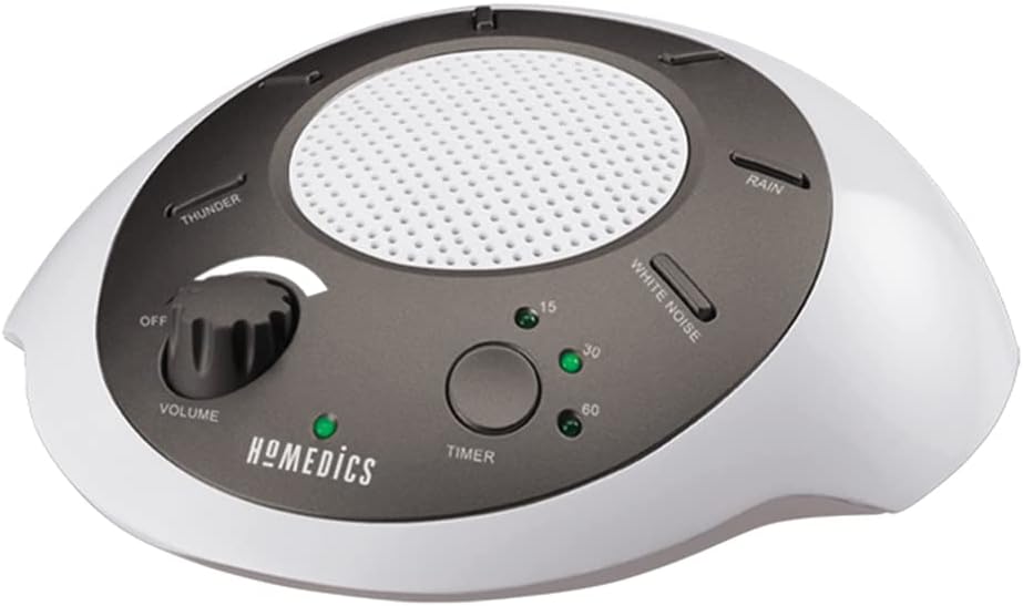 Homedics SoundSleep White Noise Sound Machine, Blue