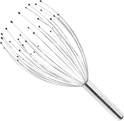 36 Fingers Head Massager Scalp Massager Head Scratcher (Black) | for Head Massage and Body Relaxation