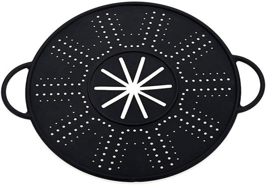 for Versatile Heat-Ant Silicone Spill Stopper Lid Pot Holder:Kitchen Essential