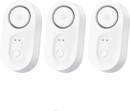 GoveeLife Upgraded Water Leak Detector with 105dB Adjustable Alarm, 5 Pack | Dual probes detect leaks, 5Yr Battery Life, IP67, Suit for Home, Basement, and Kitchen, Cannot Connect to WiFi Directly