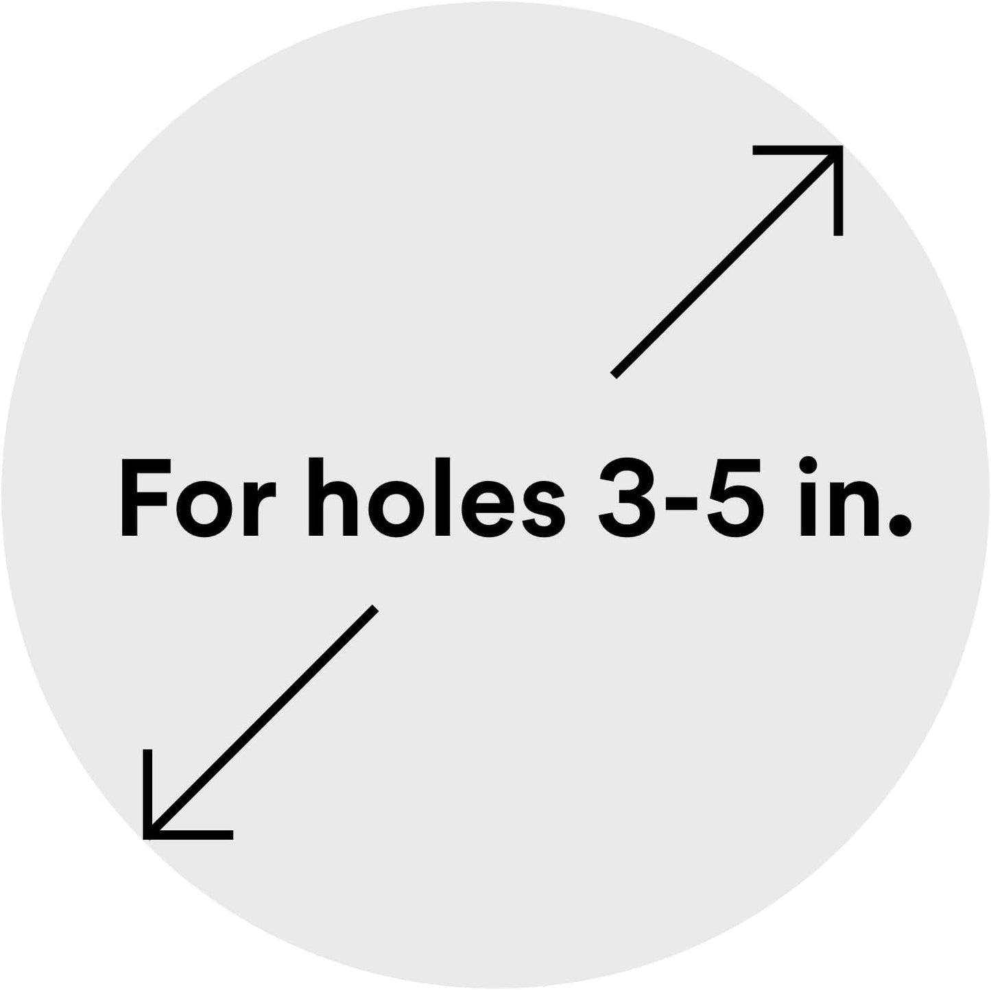 3M High Strength Large Hole Repair Kit | Wall Hole Repair Kit With Spackling Compound, Putty Knife, Repair Plate, And Sanding Sponge, No Shrinking or Cracking