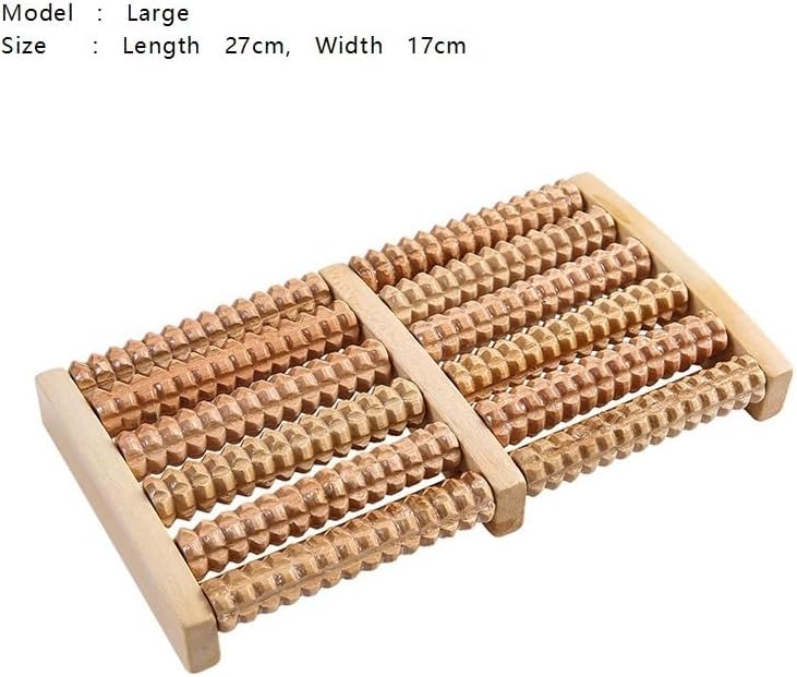 Six Row Roller Massager, A Multi-Point Foot Treatment and Massage Tool That Promotes Foot Health(Large)