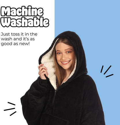 THE COMFY Original | Shark Tank | Patented | Sherpa Wearable Blanket Hoodie