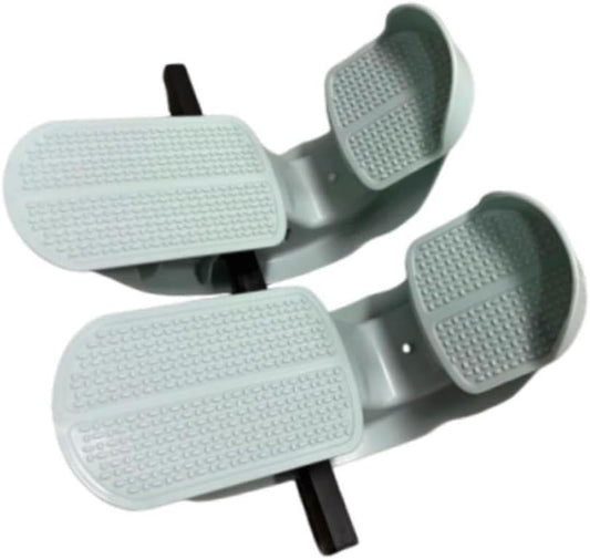 Portable Calf Stretcher with Foot Rocker for Home Use, Blue