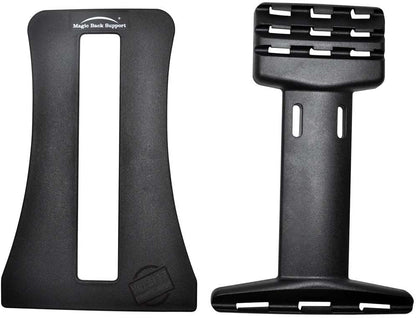 Back Magic Multi-Level Back Stretching Device，Back Alignment Device,Lumbar Stretcher Spinal, Lower and Upper Muscle Pain Relief(Black)