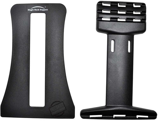 Back Magic Multi-Level Back Stretching Device，Back Alignment Device,Lumbar Stretcher Spinal, Lower and Upper Muscle Pain Relief(Black)