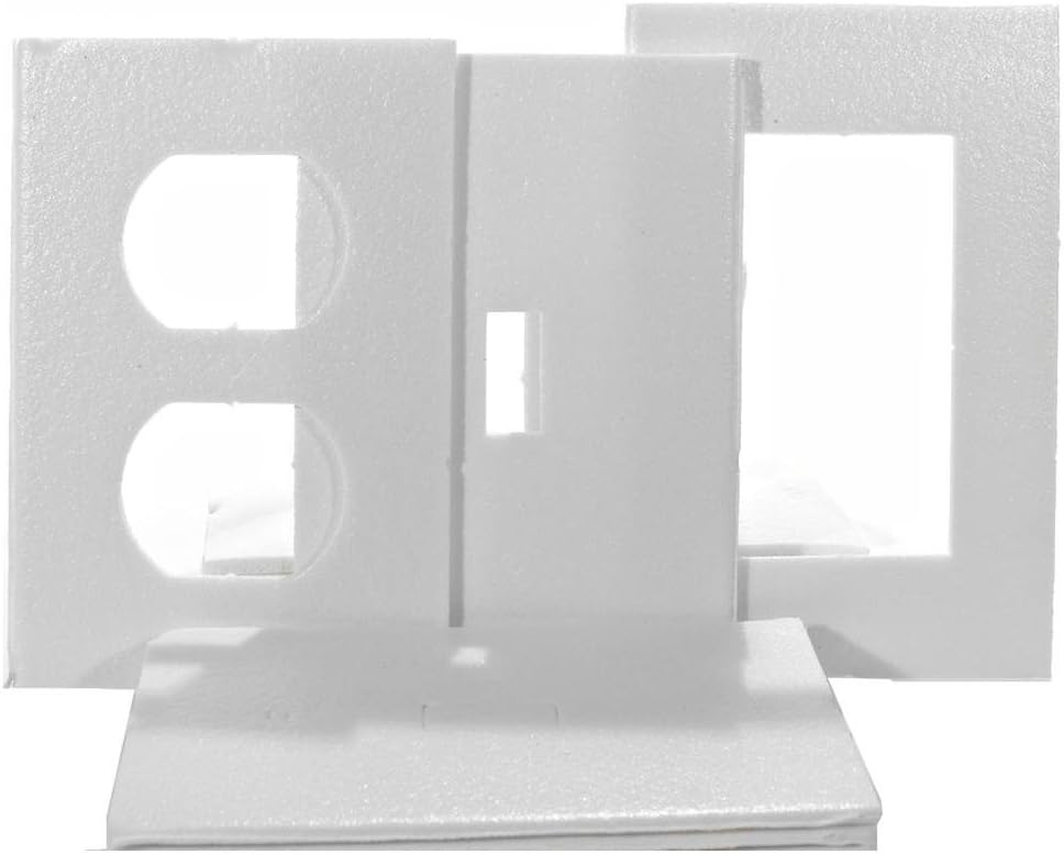 Frost King OS12H Outlet and Switch Sealer Multi-Pack , White