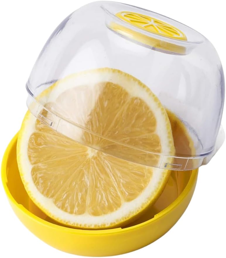 Joie Fresh Pod Avocado Storage Container with Clear Snap-On Lid, Keeps Leftover Half Flavorful and Firm in Fridge, Reusable Kitchen Gadget, BPA Free, Dishwasher Safe