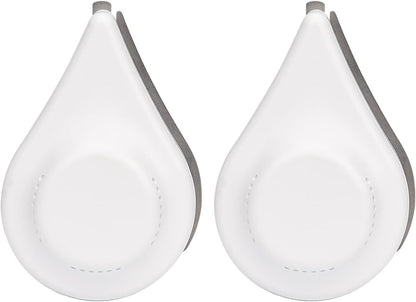 THIRDREALITY Zigbee Water Leak Sensor with Dripping Detection 2 Pack, 120 dB Alarm, App Notifications Enabled When Work with Home Assistant and Compatible Zigbee HUB, Batteries Included