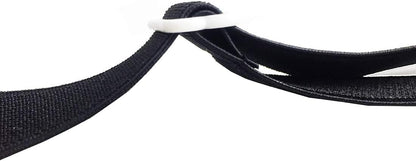 Bed Sheet Straps Adjustable,Metal Fasteners,6 Sides for Full,Queen,King Twin,Any Size Bed (Black)